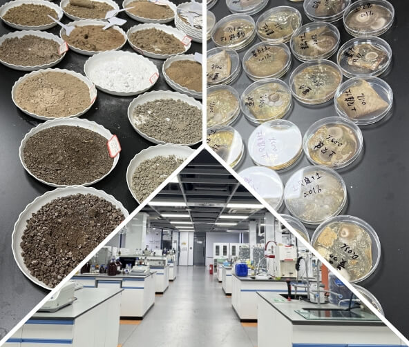 Ihumate Qingdao R&D Lab: Developing bio-stimulants via soil sample analysis.