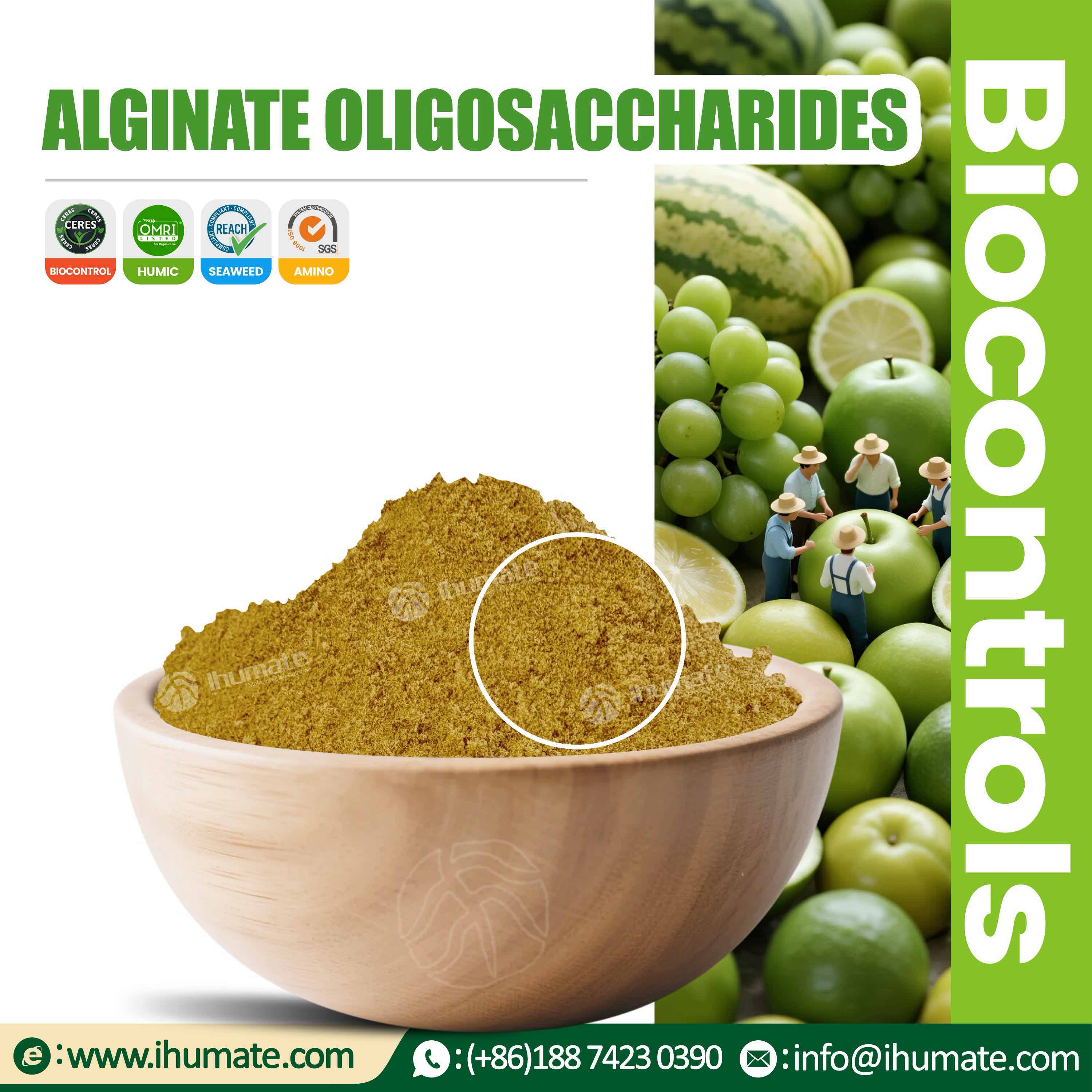 Ihumate alginate oligosaccharides AOS powder product overview video cover