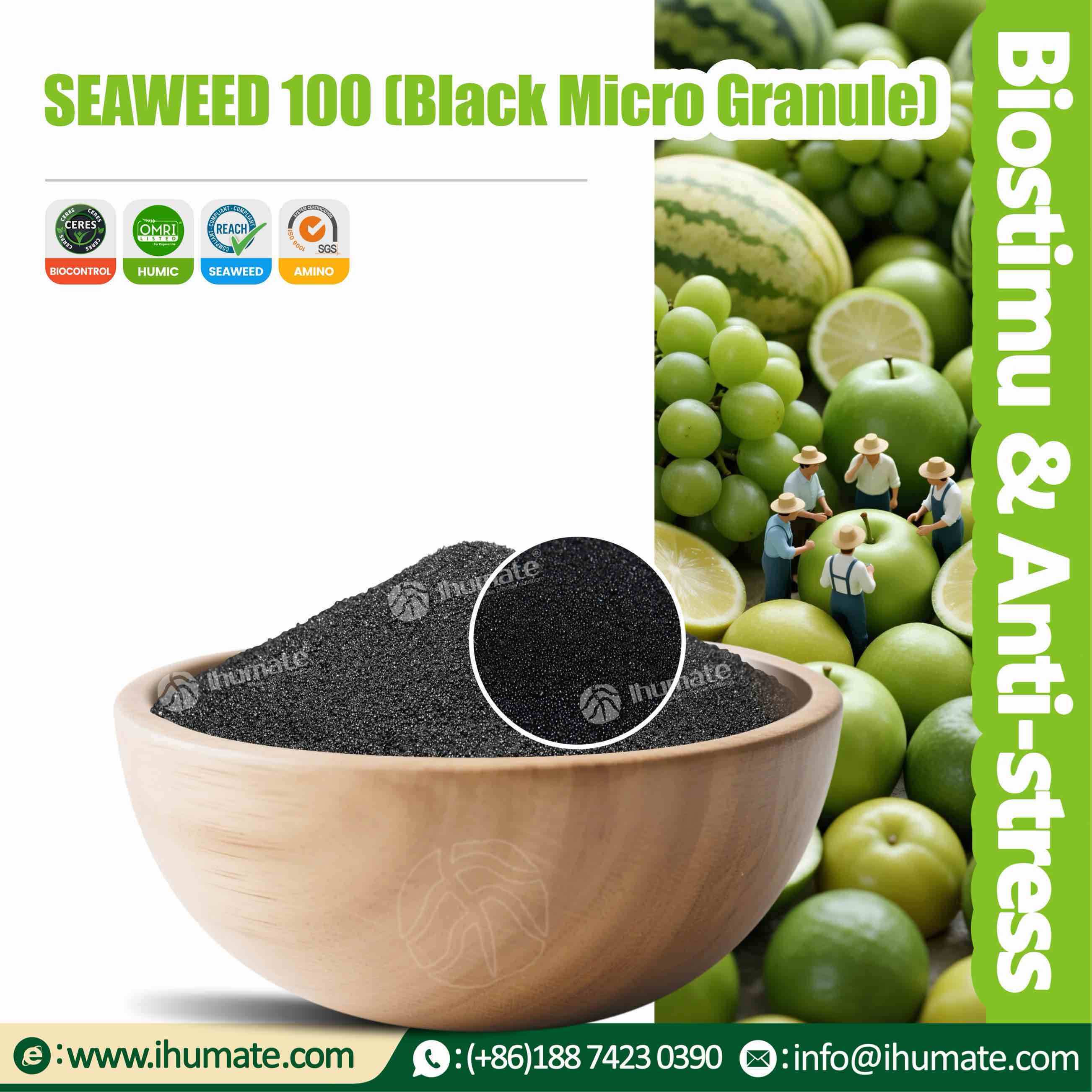 Ihumate Black Seaweed Extract Micro Granules