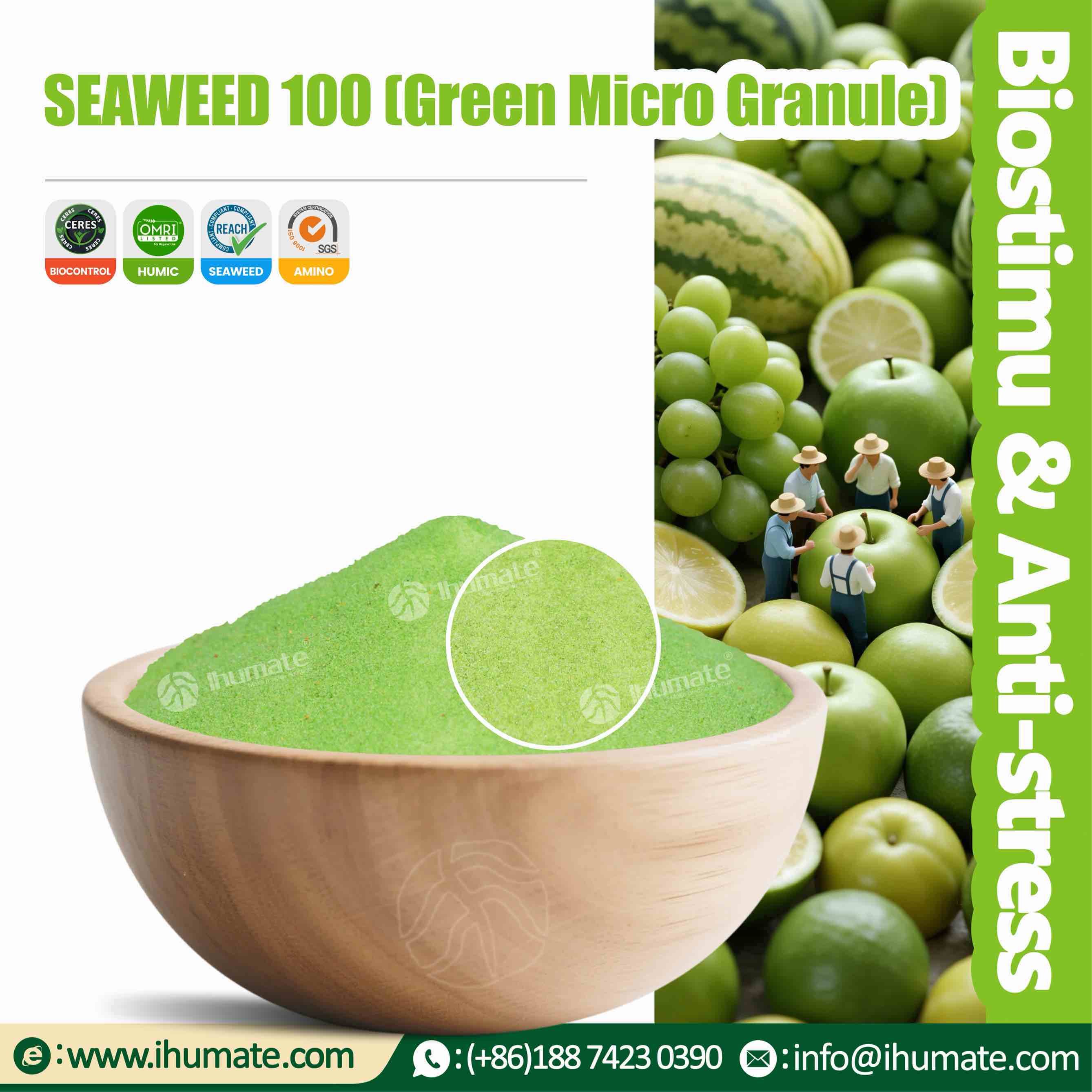 Ihumate Green Seaweed Extract Micro Granules