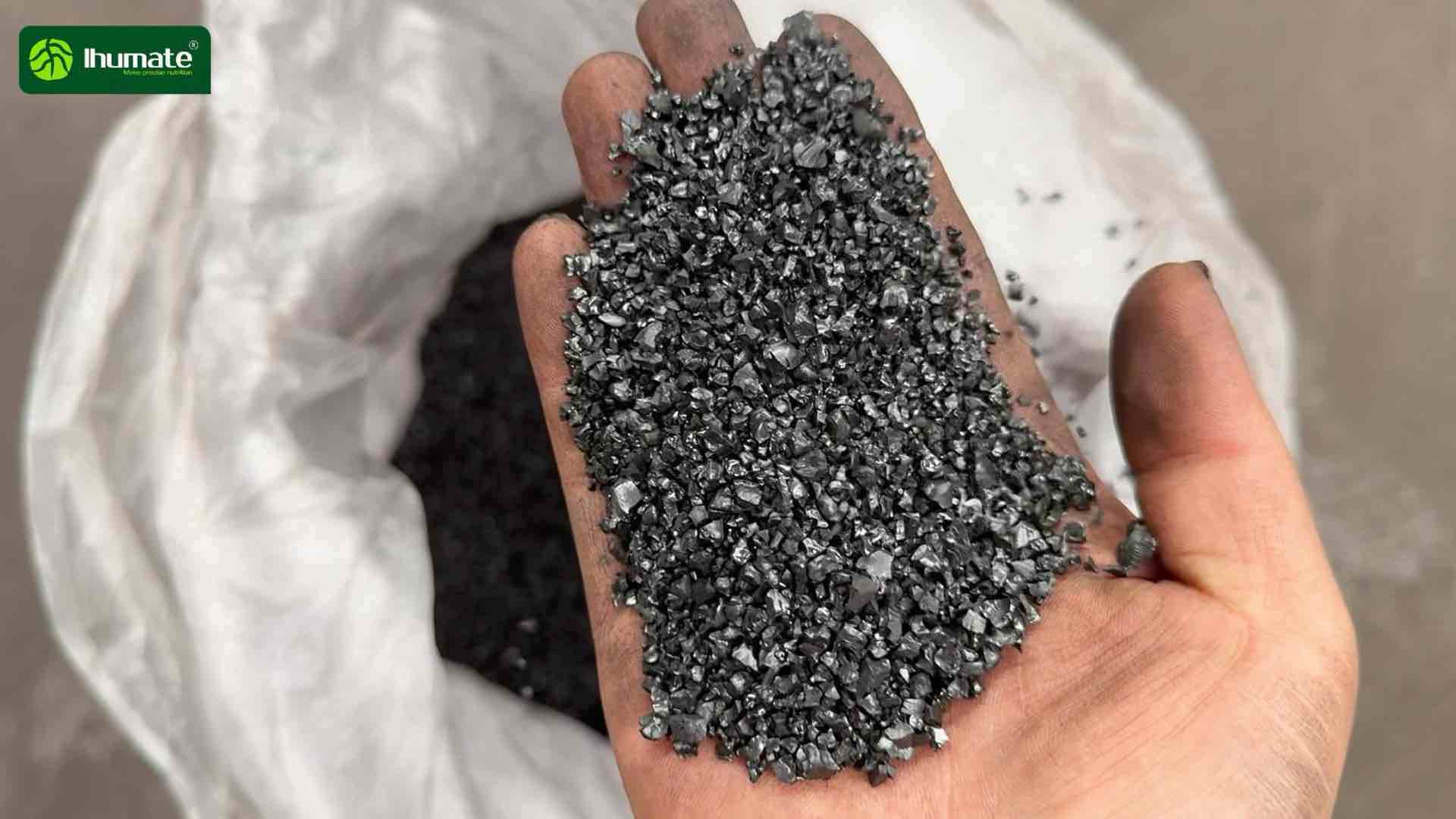 Potassium Humate Granules - manufacturing and packaging